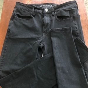 AEO 360 Super stretch hi-rise jeggings size 6